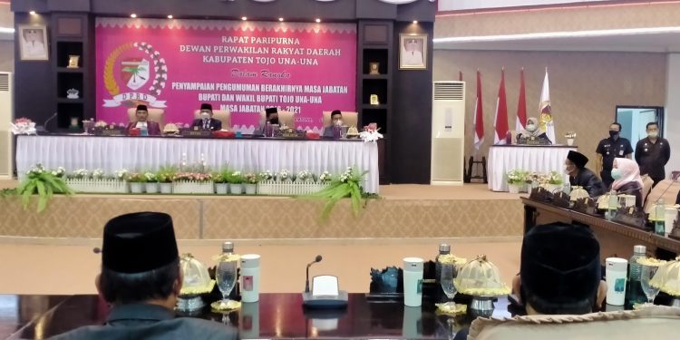 Berakhirnya Jabatan Bupati Dan Wakil Bupati 2016-2021 DPRD Tojo Una-Una ...